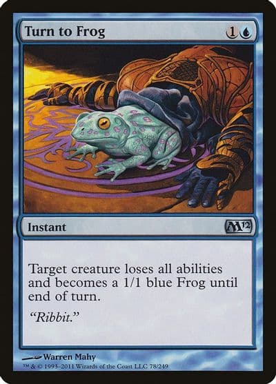 Turn to Frog Magic 2012 (M12) Magic card