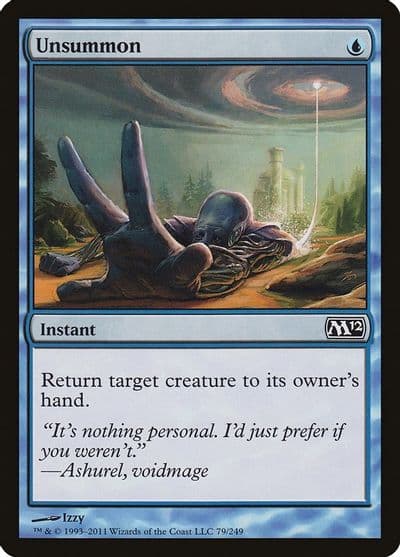 Unsummon Magic 2012 (M12) Magic card
