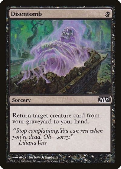 Disentomb Magic 2012 (M12) Magic card