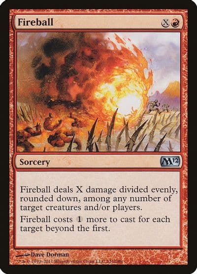 Fireball Magic 2012 (M12) Magic card