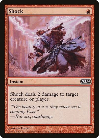 Shock Magic 2012 (M12) Magic card