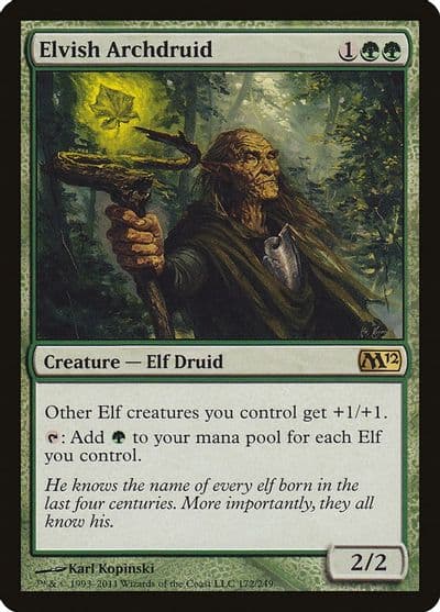 Elvish Archdruid Magic 2012 (M12) Magic card