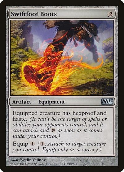 Swiftfoot Boots Magic 2012 (M12) Magic card
