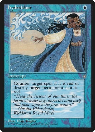 Hydroblast Ice Age Magic card