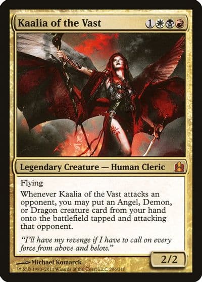 Kaalia of the Vast Commander Magic card