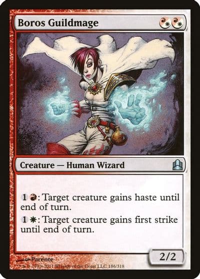 Boros Guildmage Commander Magic card