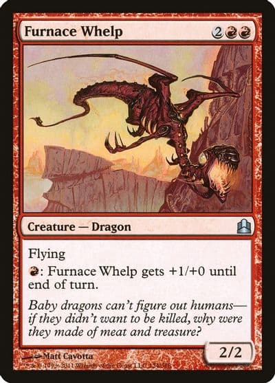 Furnace Whelp Commander Magic card