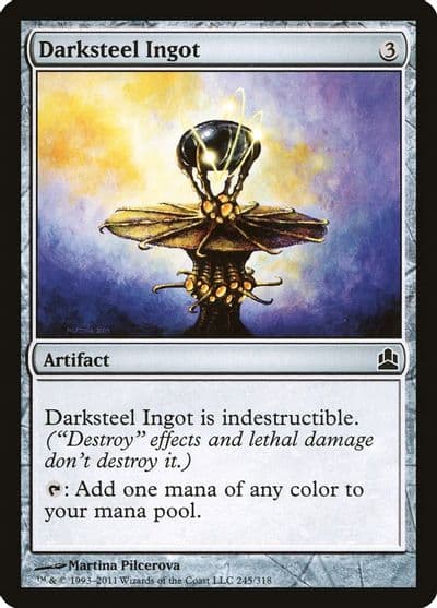 Darksteel Ingot Commander Magic card