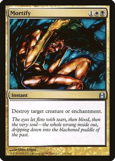 Mortify Commander Magic card