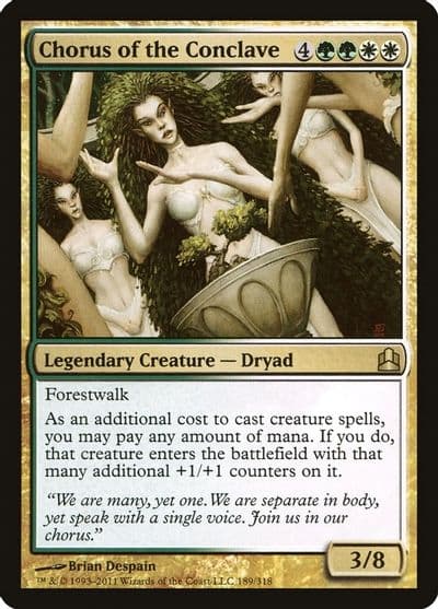 Chorus of the Conclave Commander Magic card
