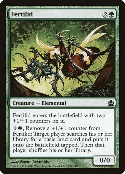 Fertilid Commander Magic card