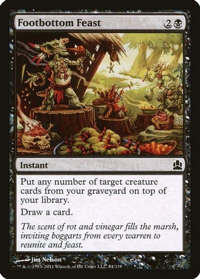 Footbottom Feast Commander Magic card