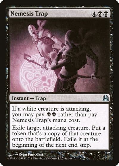 Nemesis Trap Commander Magic card