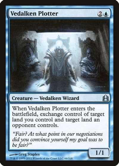 Vedalken Plotter Commander Magic card