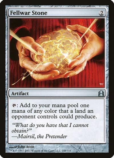 Fellwar Stone Commander Magic card