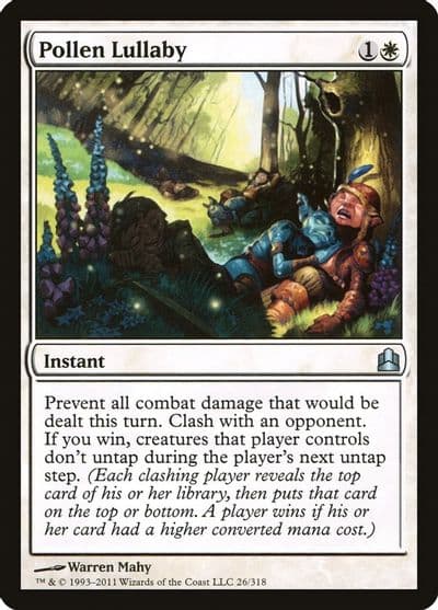 Pollen Lullaby Commander Magic card