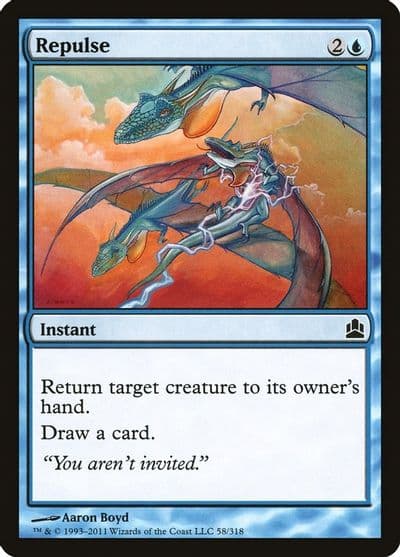 Repulse Commander Magic card