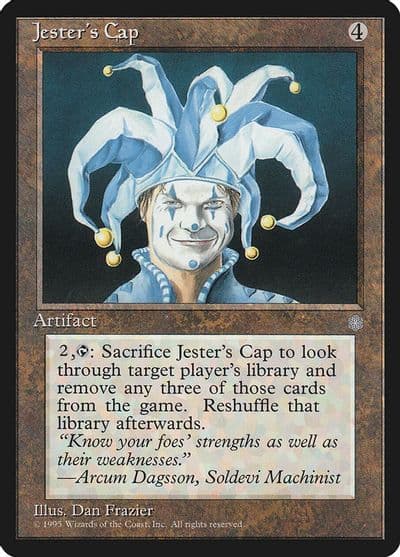 Jesters Cap Ice Age Magic card