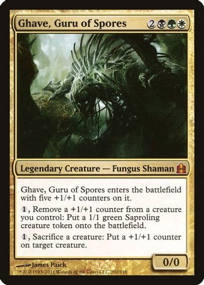 Ghave Guru of Spores Commander Magic card