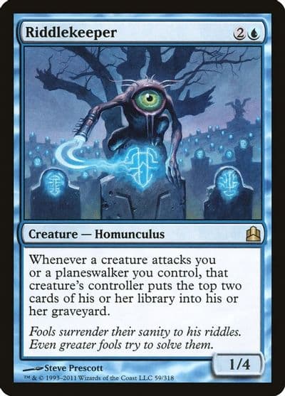 Riddlekeeper Commander Magic card