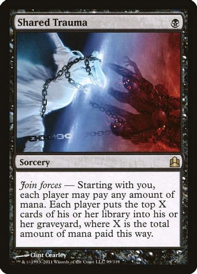 Shared Trauma Commander Magic card