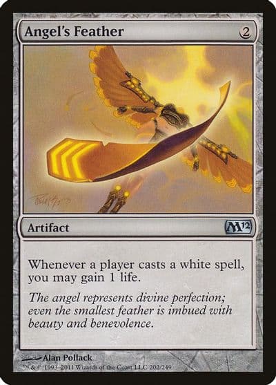 Angels Feather Magic 2012 (M12) Magic card