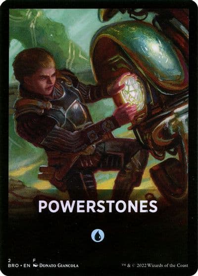 Powerstones Theme Card The Brothers' War Magic card