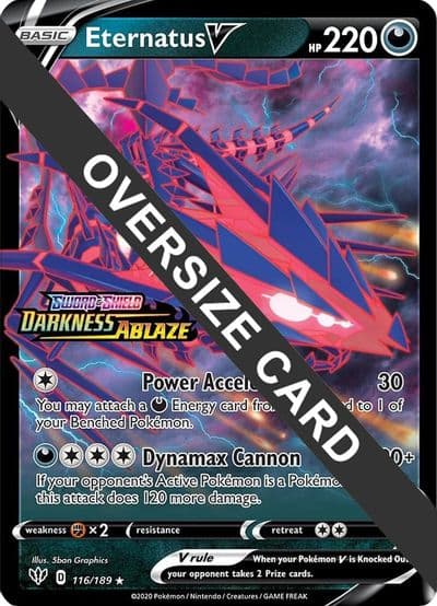 Eternatus V Jumbo Cards Pokemon card