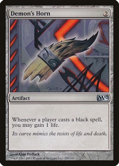 Demons Horn Magic 2012 (M12) Magic card
