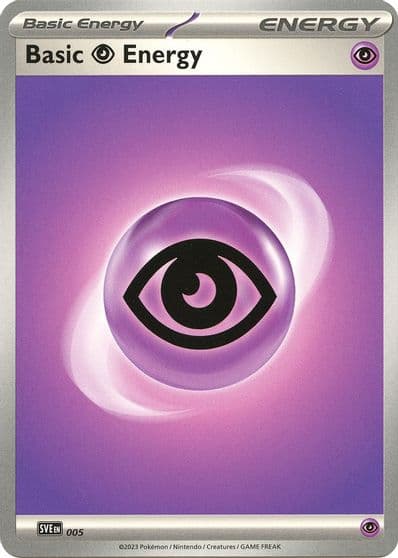 Basic Psychic Energy - 005 SVE: Scarlet & Violet Energies Pokemon card