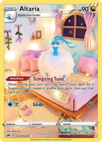 Altaria SWSH: Crown Zenith: Galarian Gallery Pokemon card