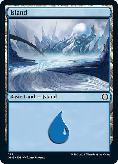 Island 273 Phyrexia: All Will Be One Magic card