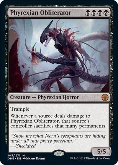 Phyrexian Obliterator Phyrexia: All Will Be One Magic card