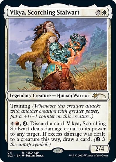 Vikya Scorching Stalwart SLX Cards Magic card