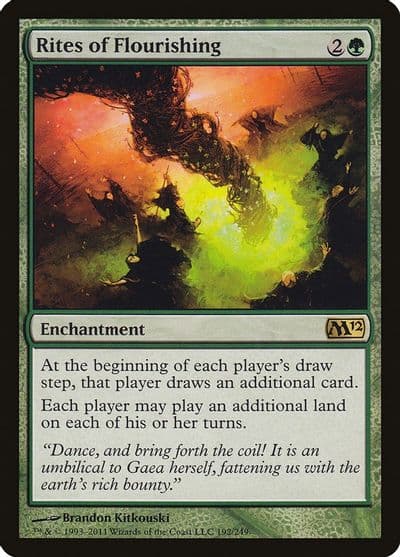 Rites of Flourishing Magic 2012 (M12) Magic card