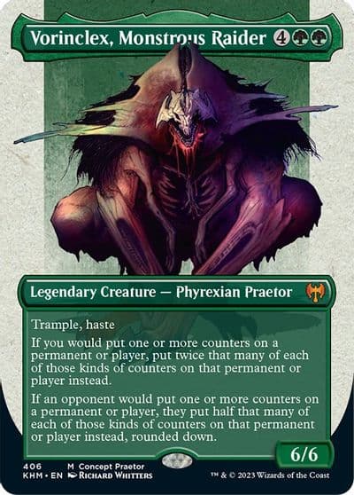 Vorinclex Monstrous Raider Concept Praetor Phyrexia: All Will Be One Magic card