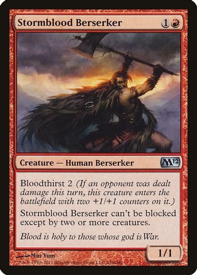 Stormblood Berserker Magic 2012 (M12) Magic card