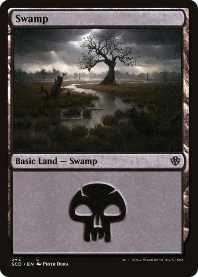 Swamp 342 Starter Commander Decks Magic card