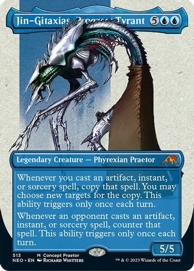 Jin Gitaxias Progress Tyrant Concept Praetor Phyrexia: All Will Be One Magic card