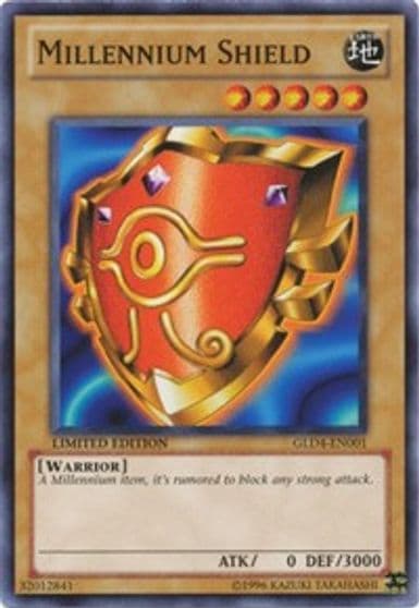 Millennium Shield Gold Series 4: Pyramids Edition Yu-Gi-Oh! card