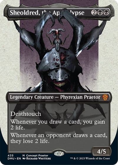 Sheoldred the Apocalypse Concept Praetor Phyrexia: All Will Be One Magic card