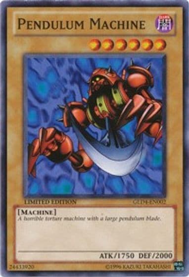 Pendulum Machine Gold Series 4: Pyramids Edition Yu-Gi-Oh! card
