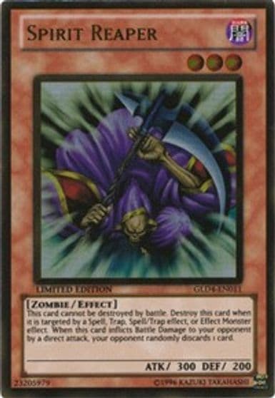 Spirit Reaper Gold Series 4: Pyramids Edition Yu-Gi-Oh! card