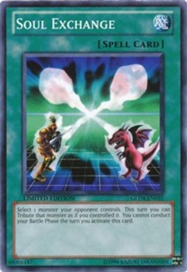 Soul Exchange Gold Series 4: Pyramids Edition Yu-Gi-Oh! card