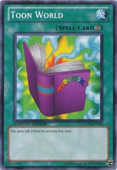 Toon World Gold Series 4: Pyramids Edition Yu-Gi-Oh! card
