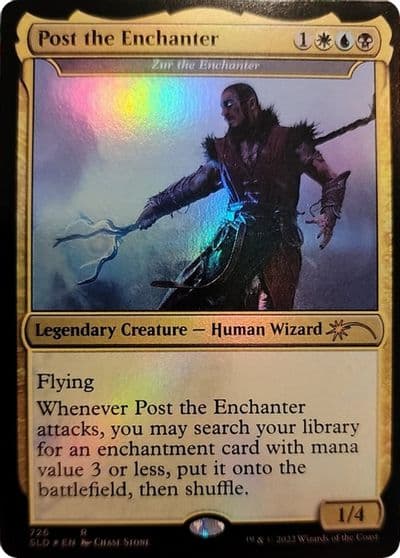 Post the Enchanter Zur the Enchanter Secret Lair Drop Series Magic card
