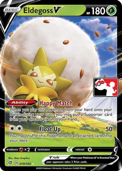 Eldegoss V Prize Pack Series Cards Pokemon card