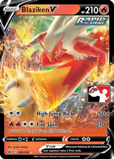 Blaziken V Prize Pack Series Cards Pokemon card