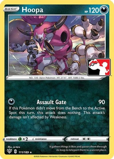 Hoopa Prize Pack Series Cards Pokemon card