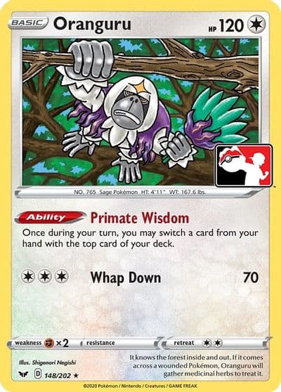 Oranguru Prize Pack Series Cards Pokemon card